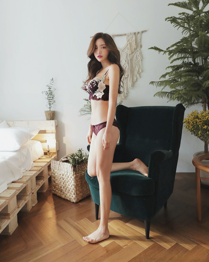 Jin Hee images - Korean Fashion Lingerie Set - Jan.2018, TruePic.net