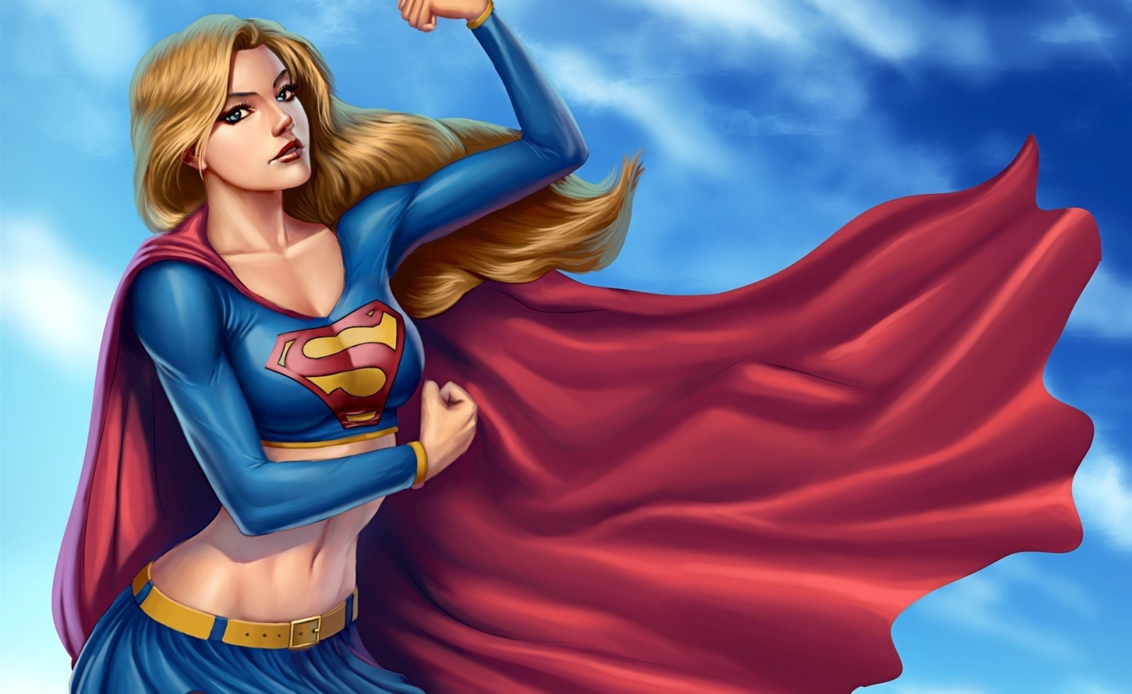 1920x1178 px, artwork, Supergirl