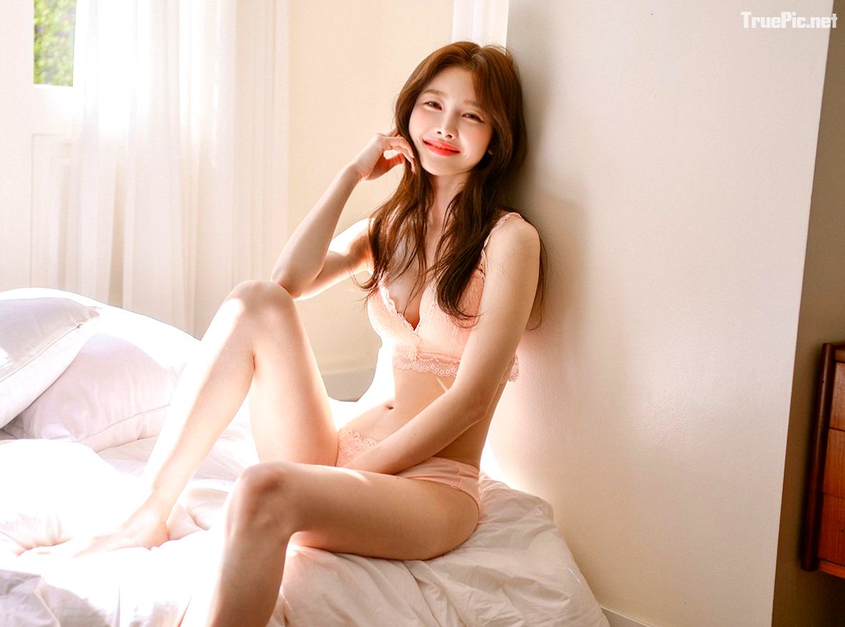 Korean fashion - Kim Hee Jeong sexy model - Lingerie Set May 2018 - Truepic.net