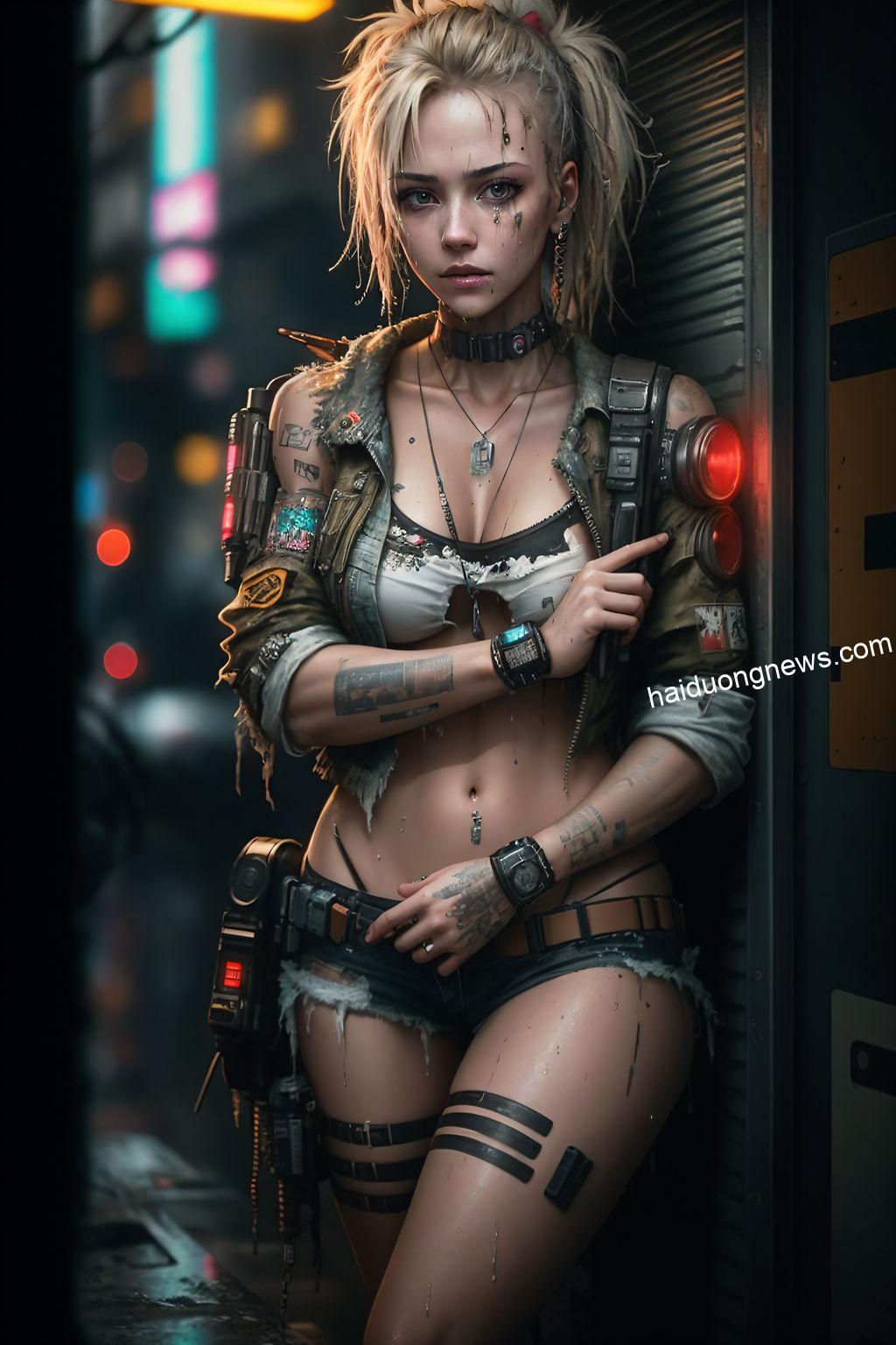 Cosplayer được thực hiện bởi AI về cô gái đang bị thương