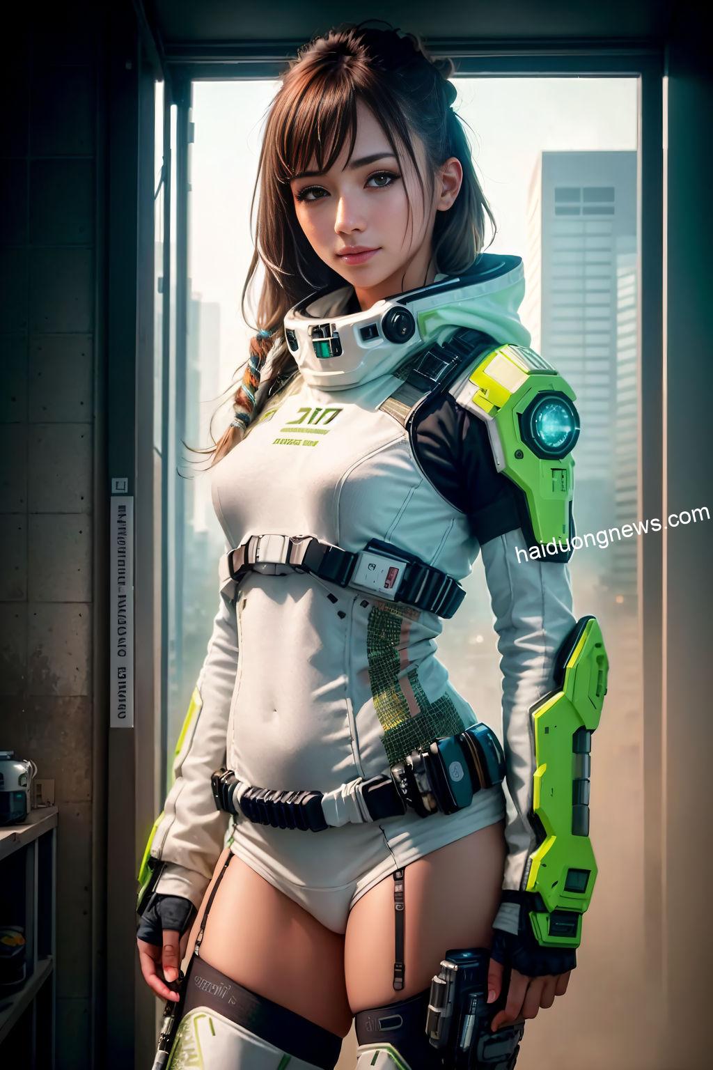 Cosplayer được thực hiện bởi AI về nữ phi hành gia