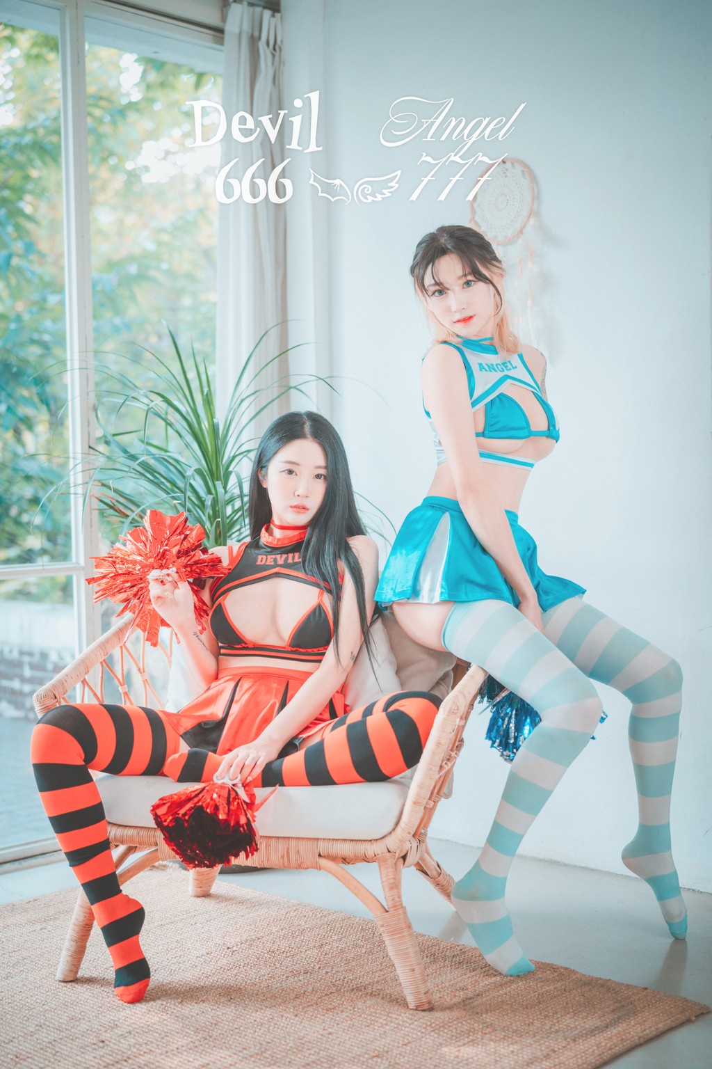 DJAWA Photo - Tae Ri (태리) & Bomi (보미): “Devil 666 & Angel 777” (81 photos) photo 1-0