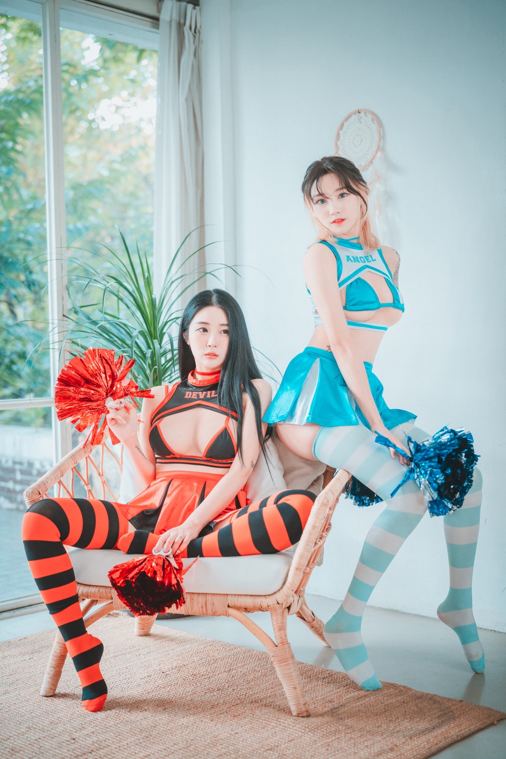 DJAWA Photo - Tae Ri (태리) & Bomi (보미): “Devil 666 & Angel 777” (81 photos) photo 1-5