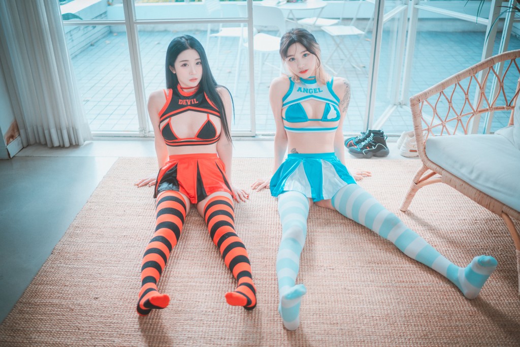 DJAWA Photo - Tae Ri (태리) & Bomi (보미): “Devil 666 & Angel 777” (81 photos) photo 3-9