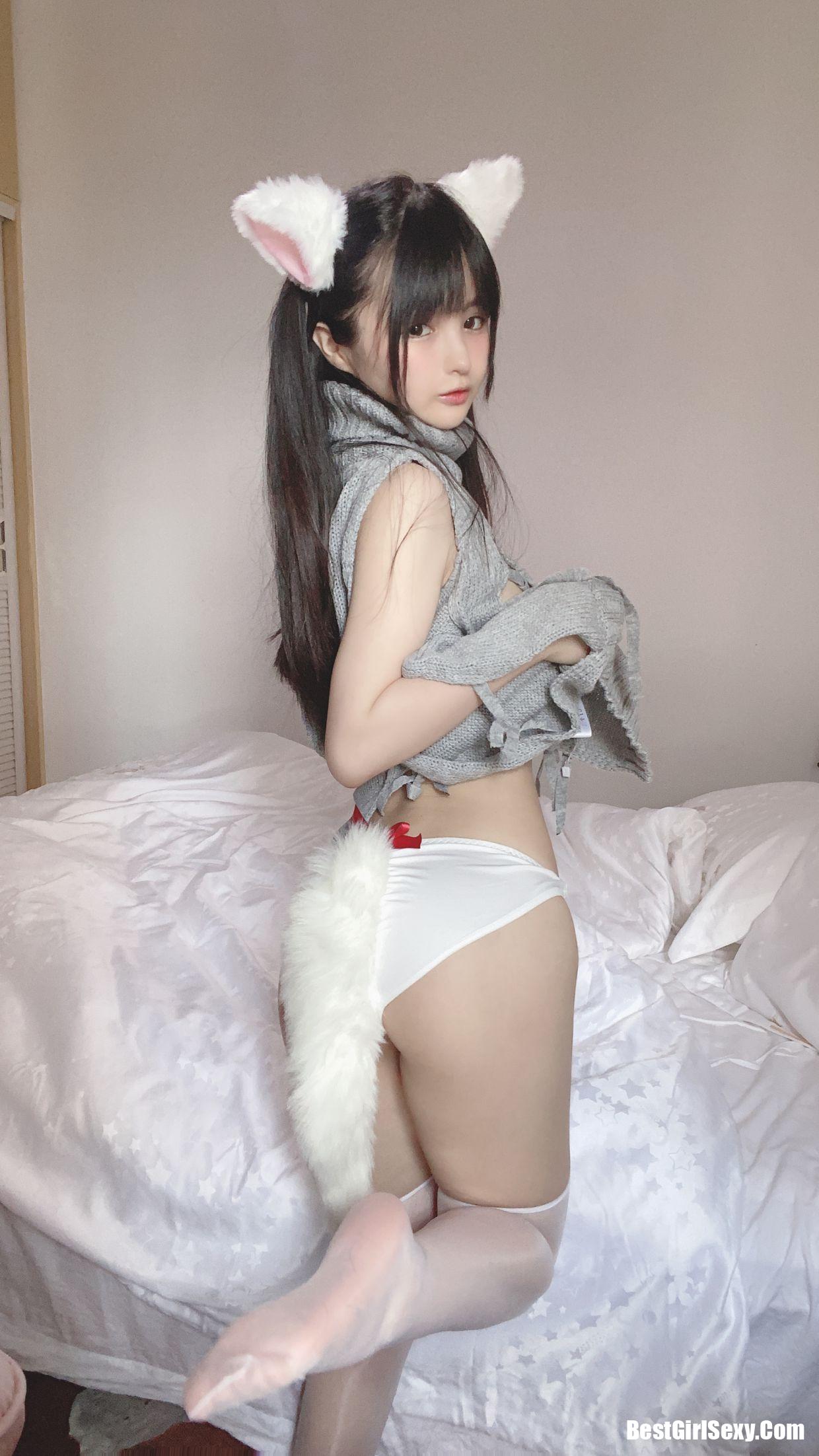 Coser@桜井宁宁 Vol.016 白い猫ちゃん 37