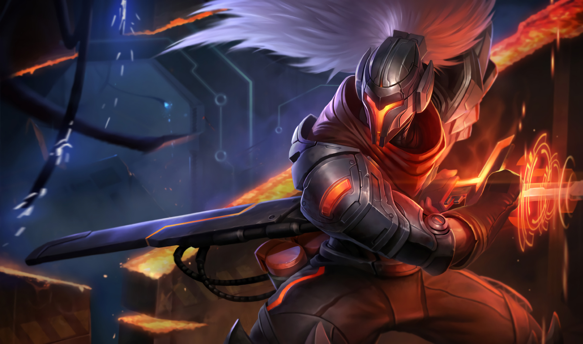 Bộ ảnh Yasuo LoL đẹp chất để làm hình nền điện thoại máy tính PC