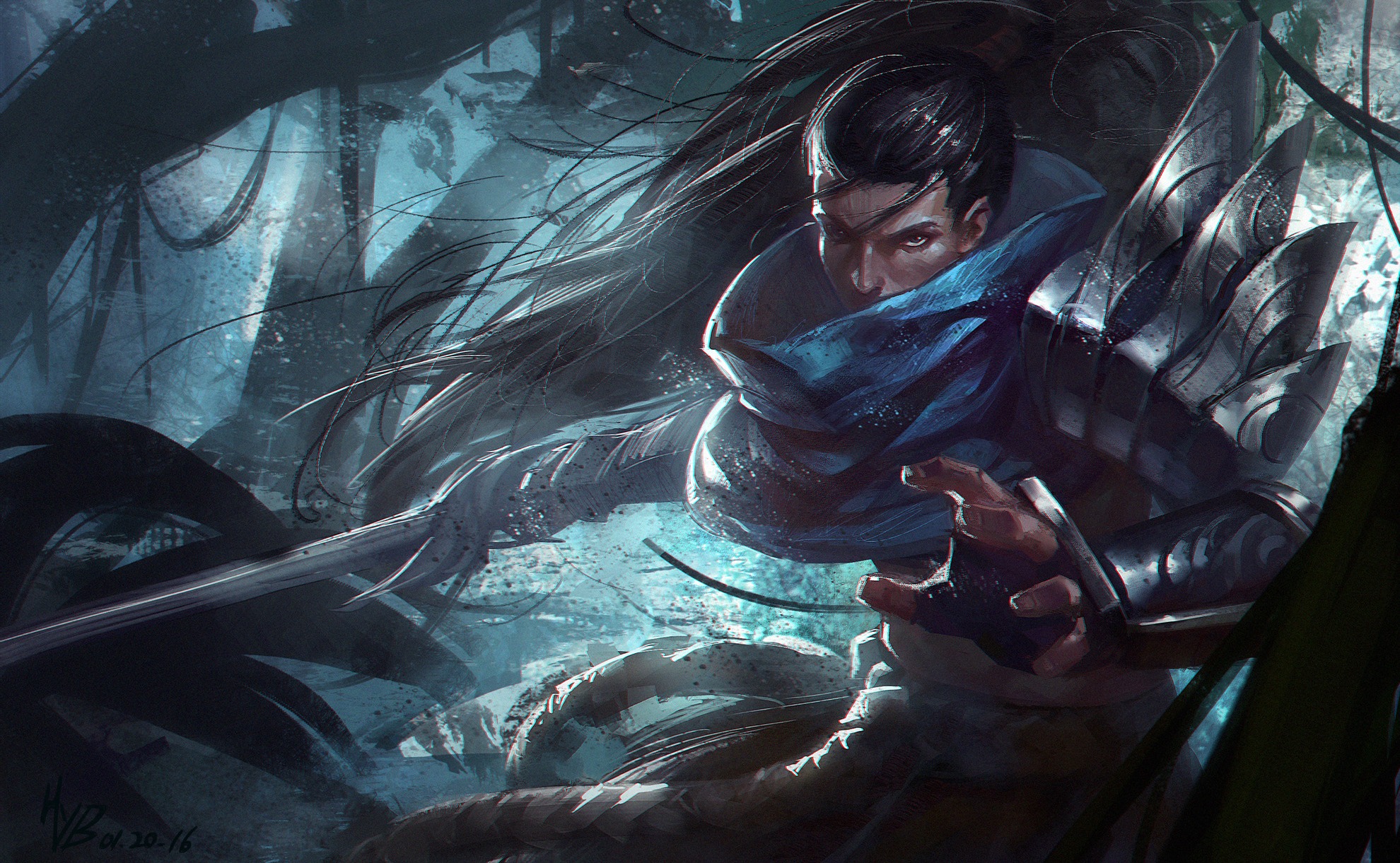 Hình nền Yasuo 4k đẹp nhất