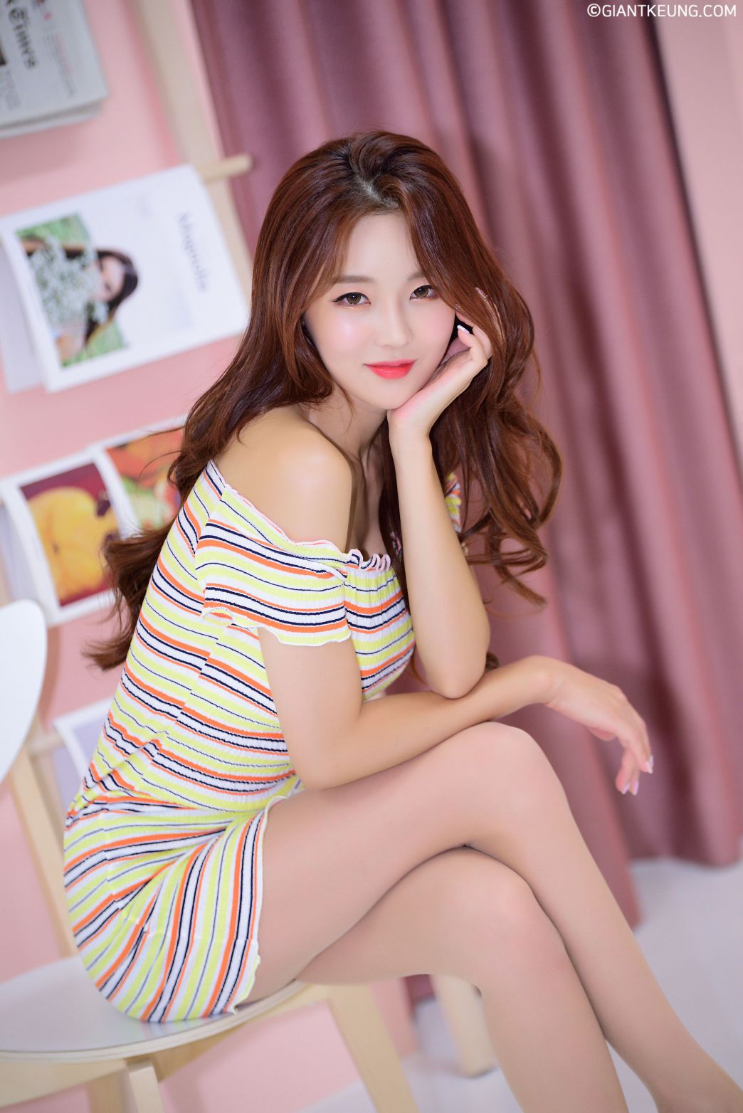 Jin Yu Ri (진유리) - 20191026 - 4 set Casual Indoor photoshoot - TruePic.net