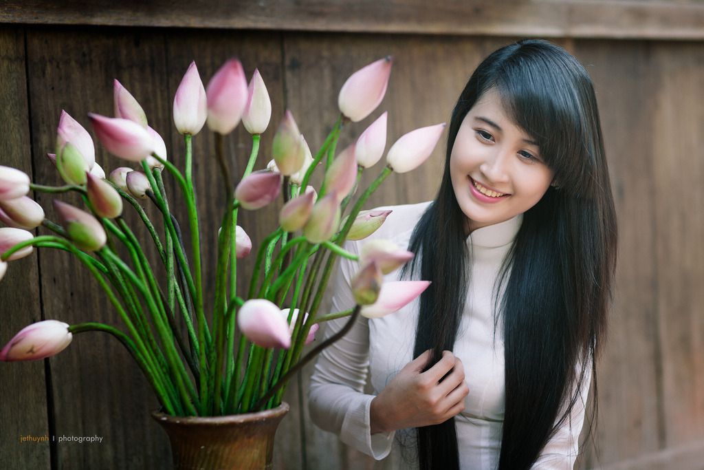 Girl xinh Việt Nam, Vietnam beautiful girl, hot girl, ao dai, TruePic.net