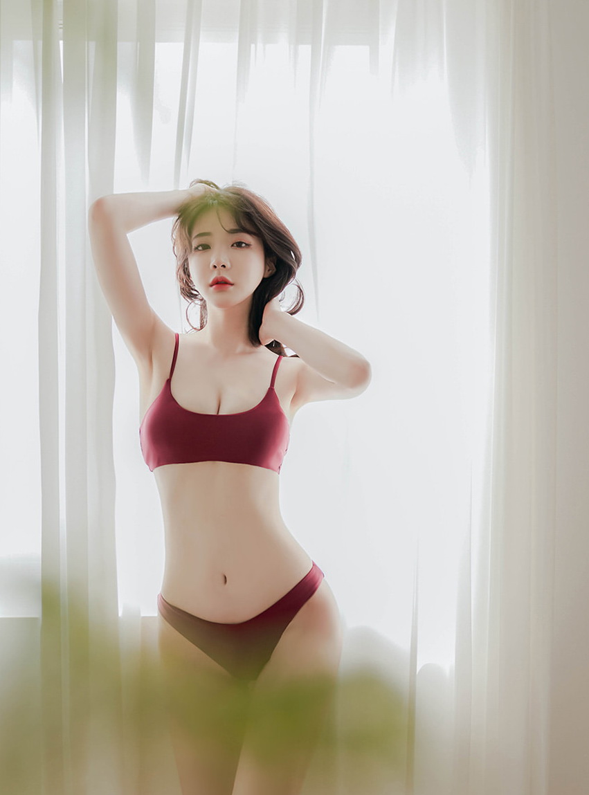 Yoo Gyeong model with Korean fashion Lingerie set Jan.2019, TruePic.net