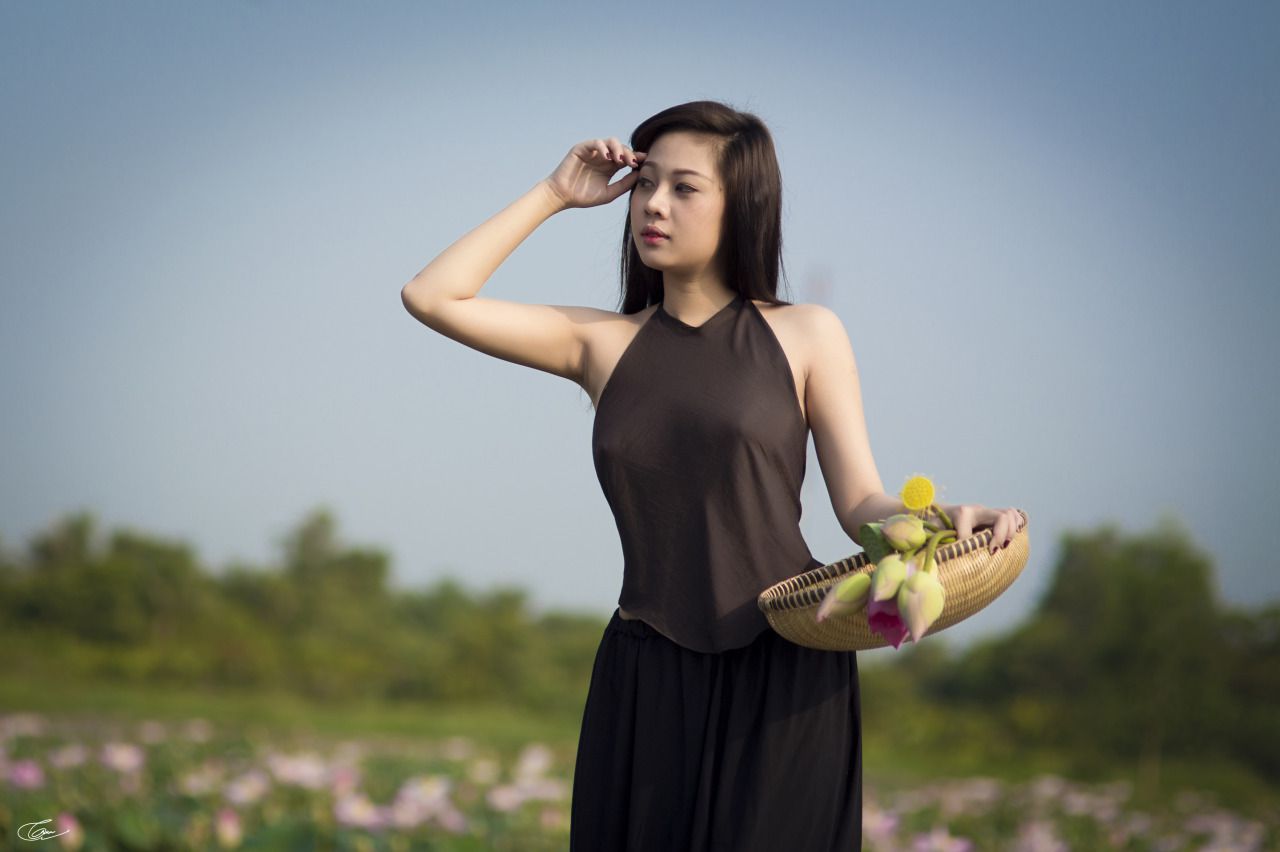 Girl xinh Việt Nam, Vietnam beautiful girl, hot girl, ao dai, TruePic.net