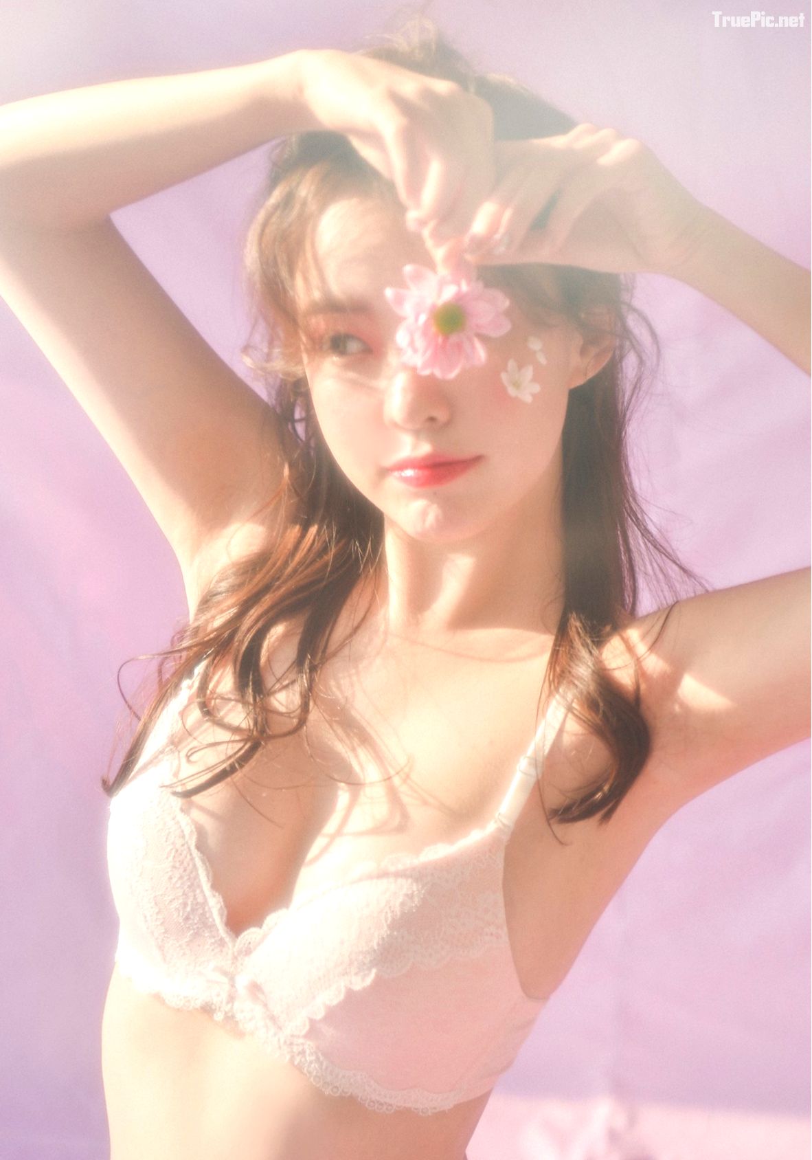 Korean fashion - Haneul model - Sexy Lingerie Set May 2018 - Truepic.Net