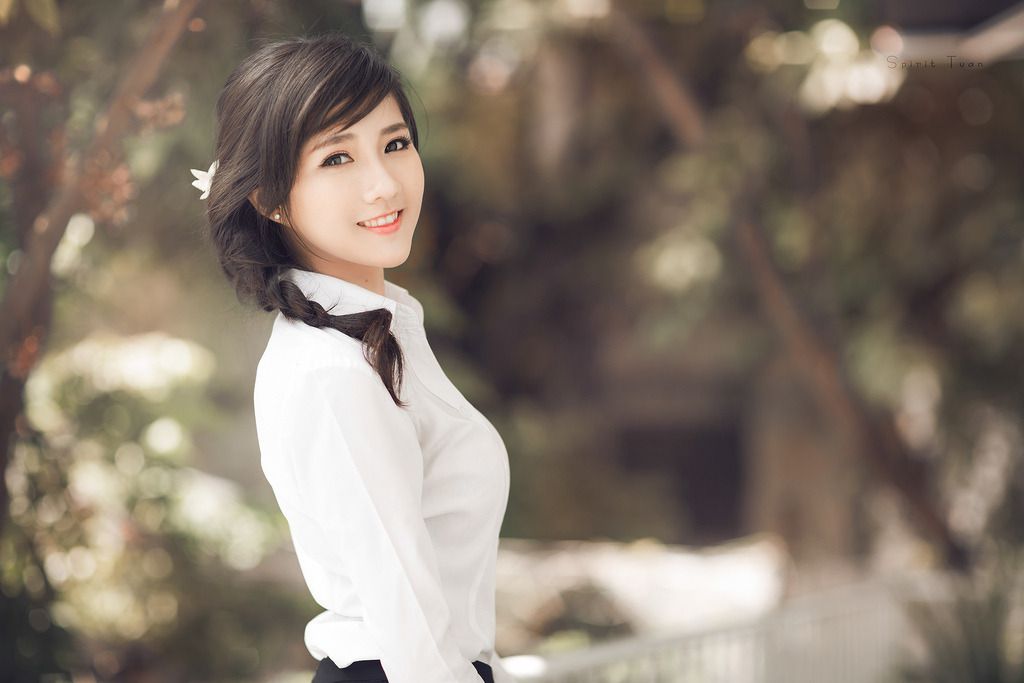 Girl xinh Việt Nam, Vietnam beautiful girl, hot girl, ao dai, TruePic.net