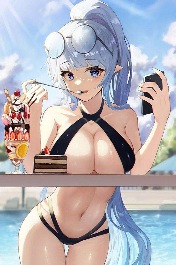 Tổng hợp ảnh nữ anime sexy siêu gợi cảm 845