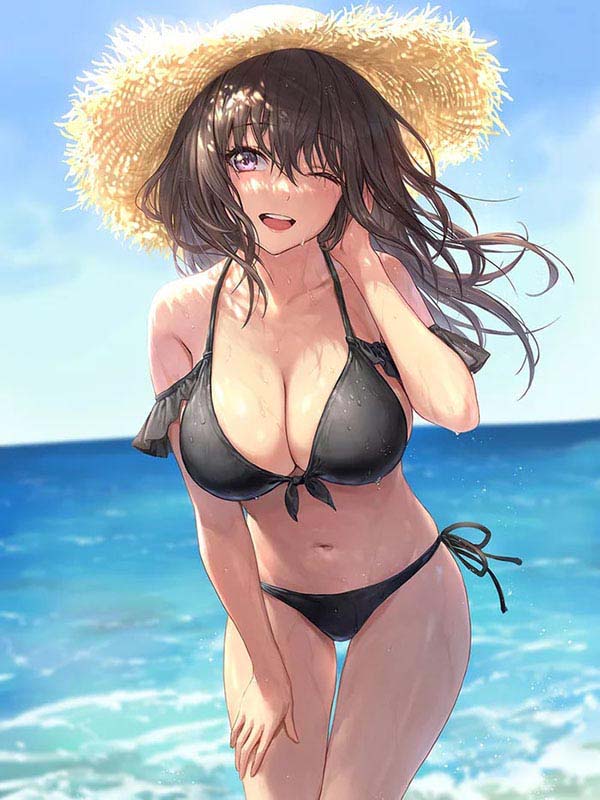 Tổng hợp ảnh nữ anime sexy gợi cảm bikini 69