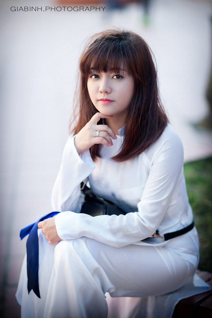 Cute girl, Vietnam beautiful girl, Girl Việt xinh, hot girl, ao dai