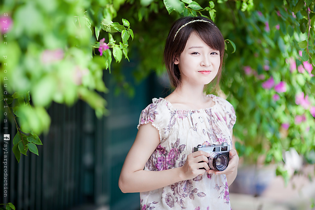 Cute girl, Vietnam beautiful girl, Girl Việt xinh, hot girl, ao dai