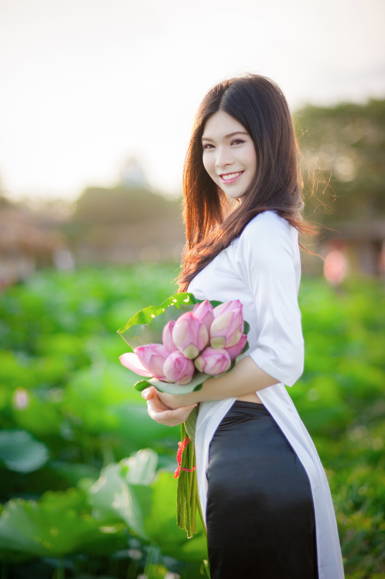 Cute girl, Vietnam beautiful girl, Girl Việt xinh, hot girl, ao dai