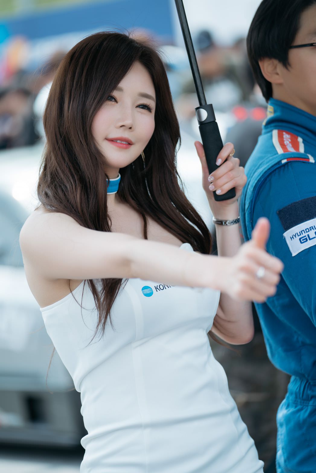 Han Ga Eun Korean Racing Model, CJ Super Race Championship 2017, Round 1 - Truepic.net