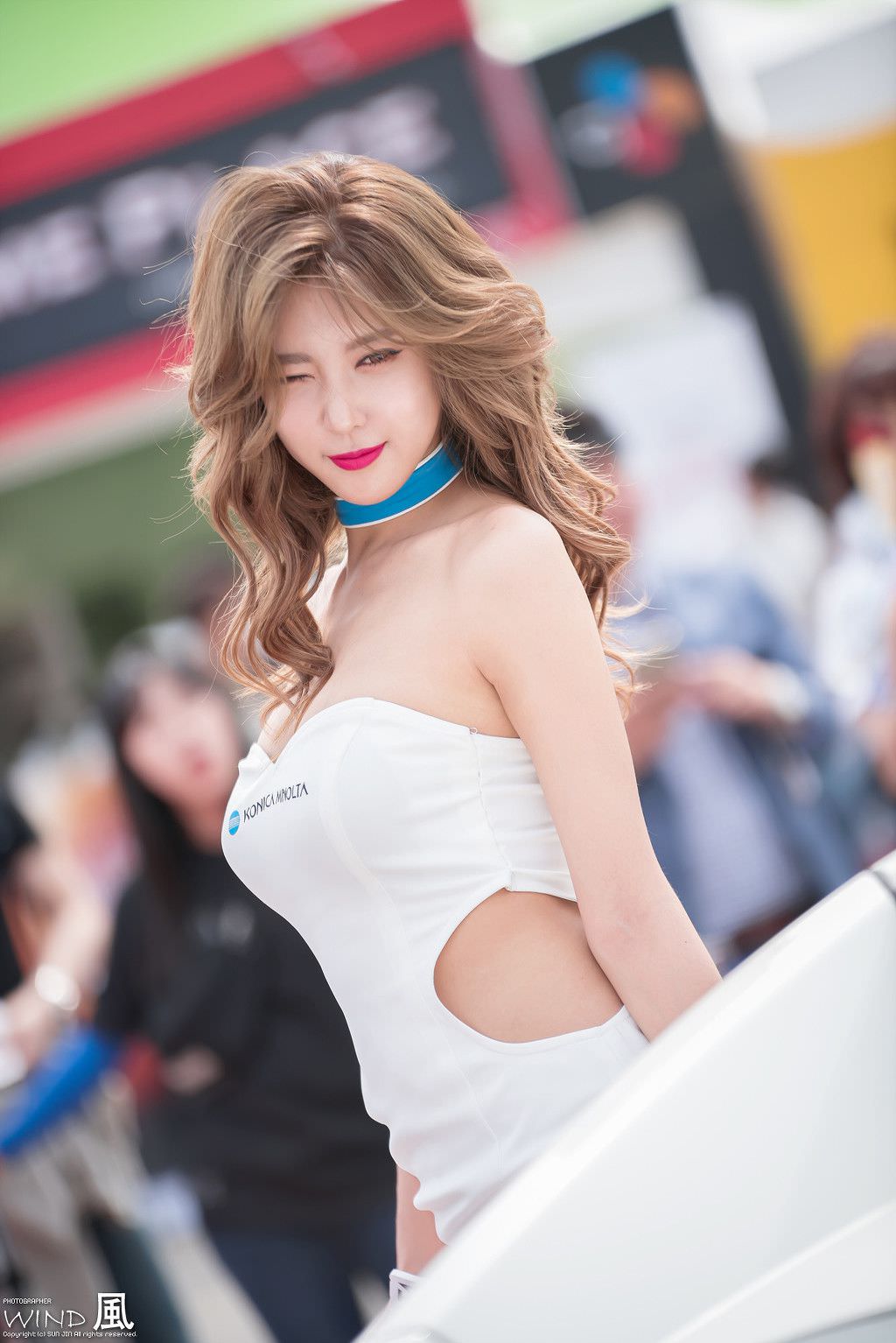 Heo Yoon Mi Korean Racing Model, CJ Super Race Championship 2017, Round 1 - Truepic.net