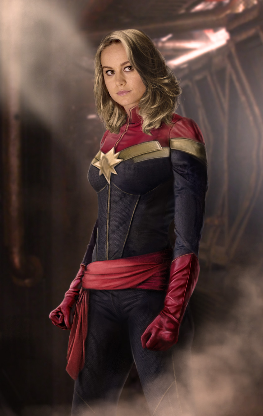 Brie Larson as Captain Marvel : marvelstudios